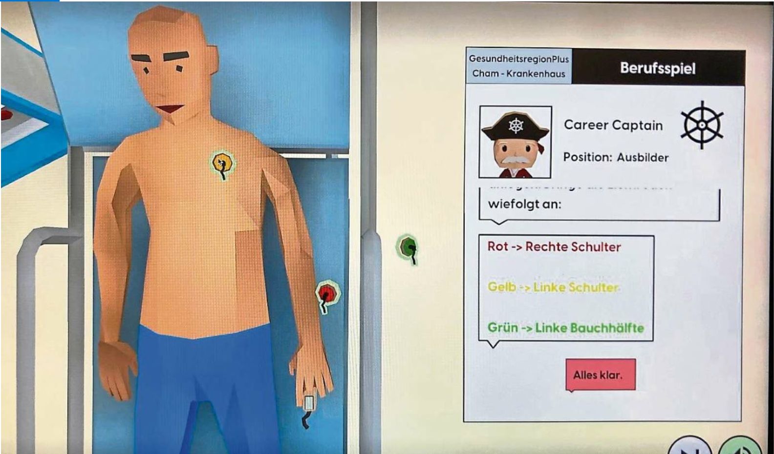 Über ein Onlinespiel den Beruf des Krankenpflegers und weitere Gesundheitsberufe kennenlernen – über eine neue Anwendung zur virtuellen Berufsorientierung macht der Landkreis Cham das jetzt möglich.