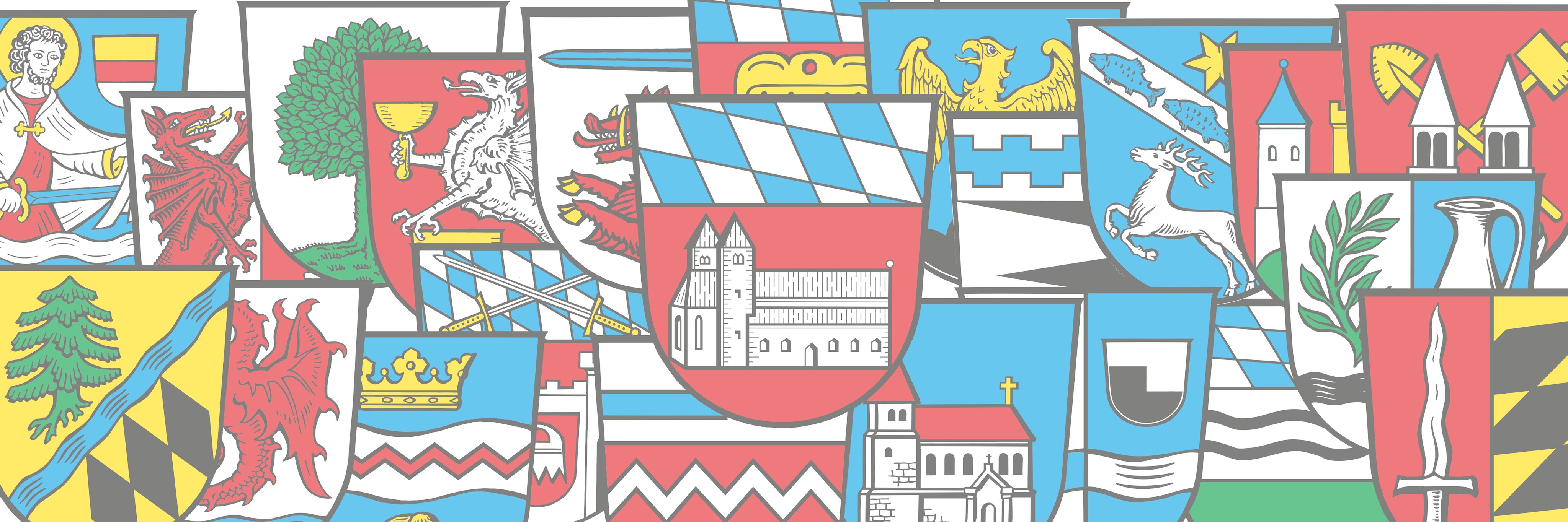 Zur Unterseite der Landkreis Homepage: Wappen