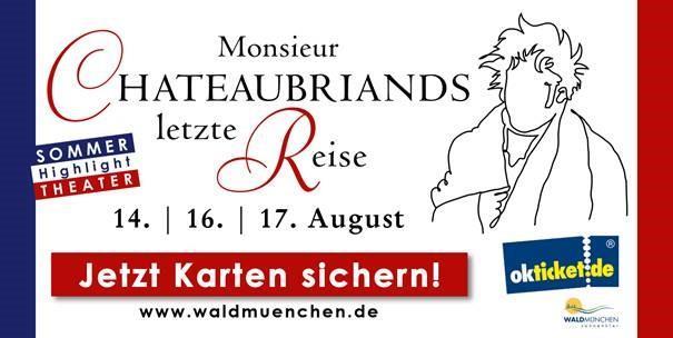 Zur Pressemeldung: Theater „Monsieur Chateaubriands letzte Reise“