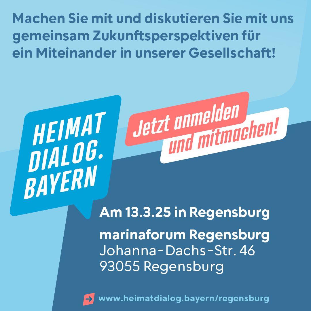 Logo Heimatdialog Bayern Onlineumfrage 