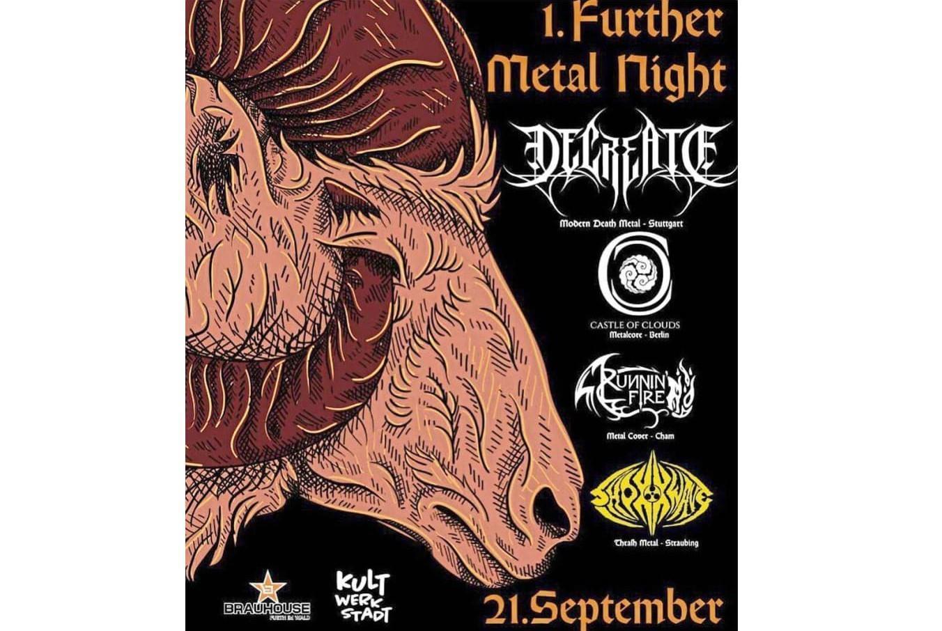 Zur Pressemitteilung: 1. Further Metal Night