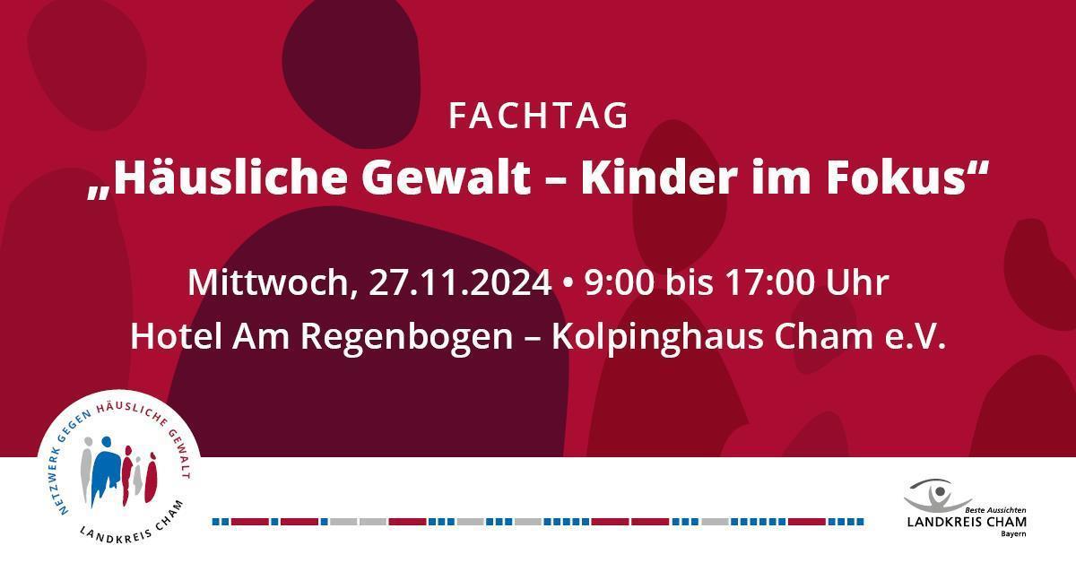 Ankündigung Fachtag Häusliche Gewalt - Kinder im Fokus